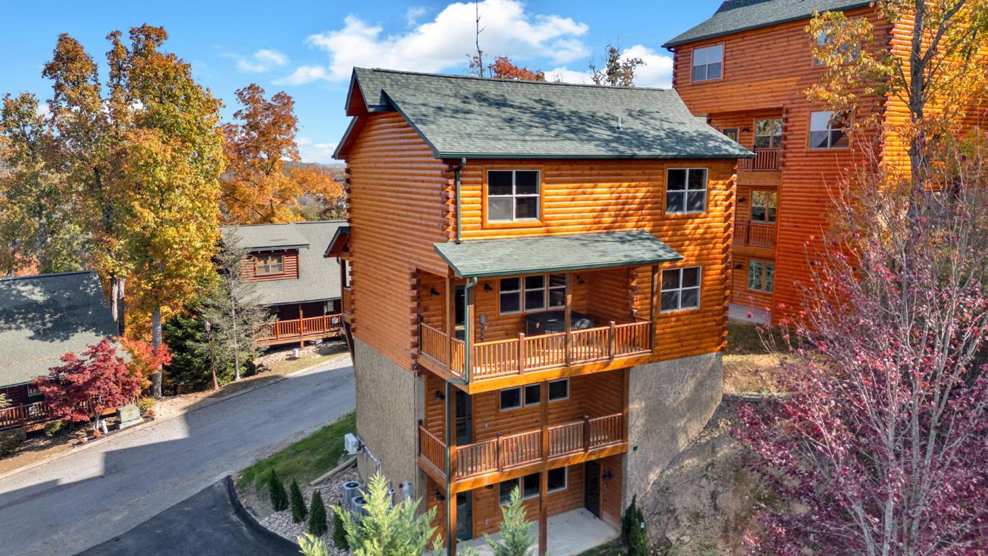 New Luxury Cabin With Indoor Pool, Hot Tub, & Theater Villa Pigeon Forge Exterior foto